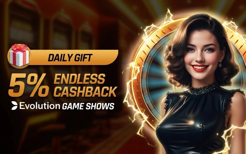 Get up to 5% Evo cashback on live dealer games at JeetBuzz India.