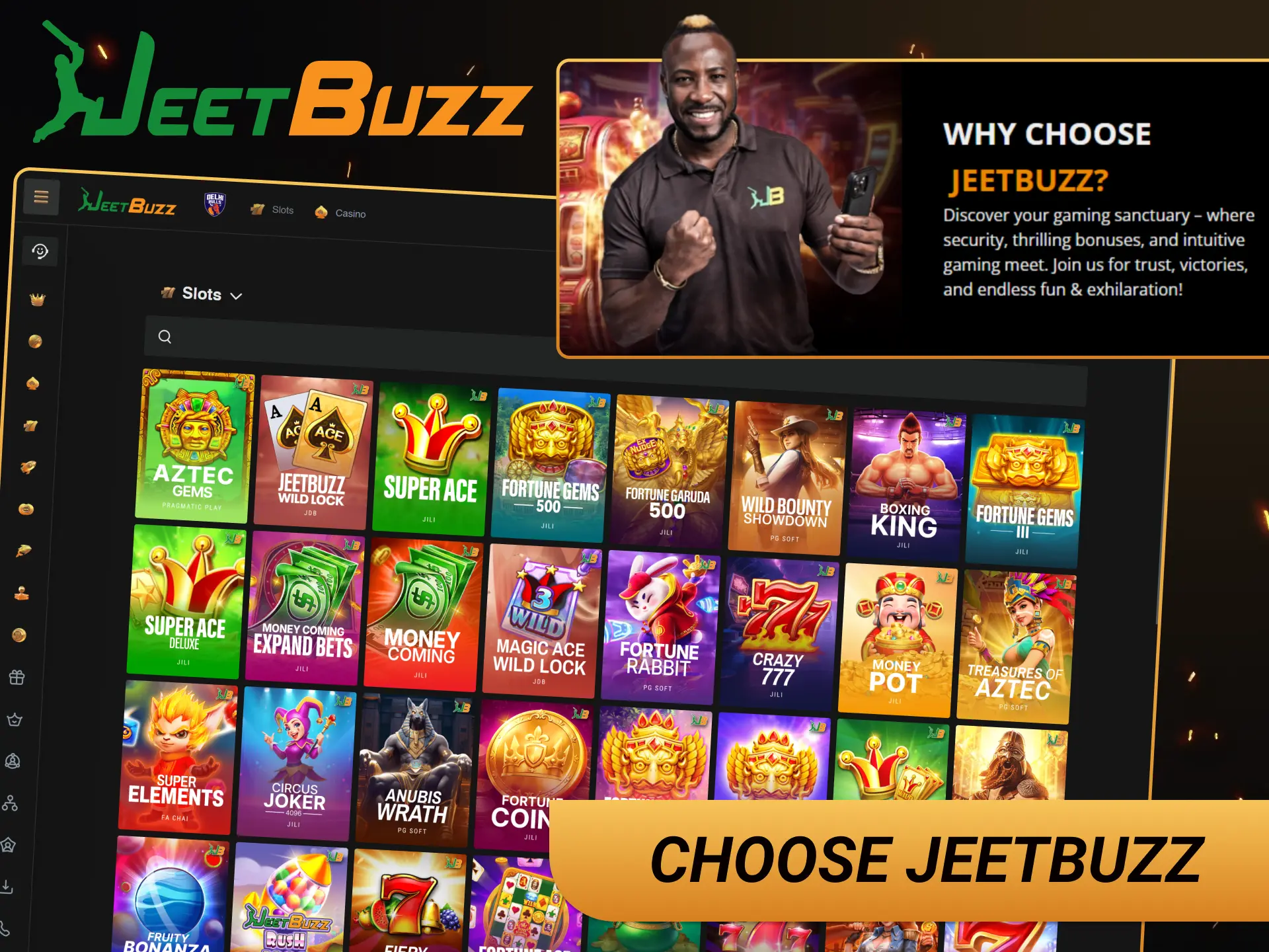 See why millions of players from India choose JeetBuzz for their online gaming.