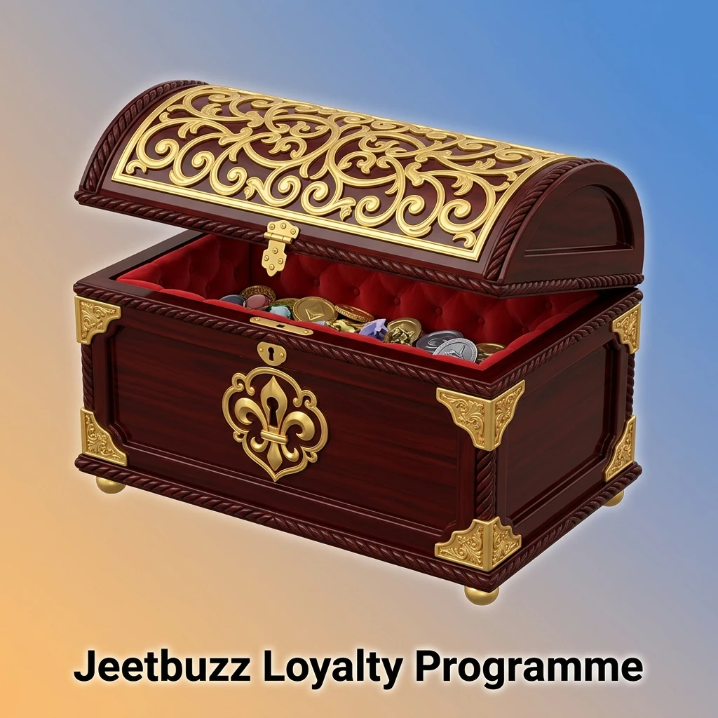 Jeetbuzz loyalty programme tiers showing VIP benefits, point earning from sports betting and casino games