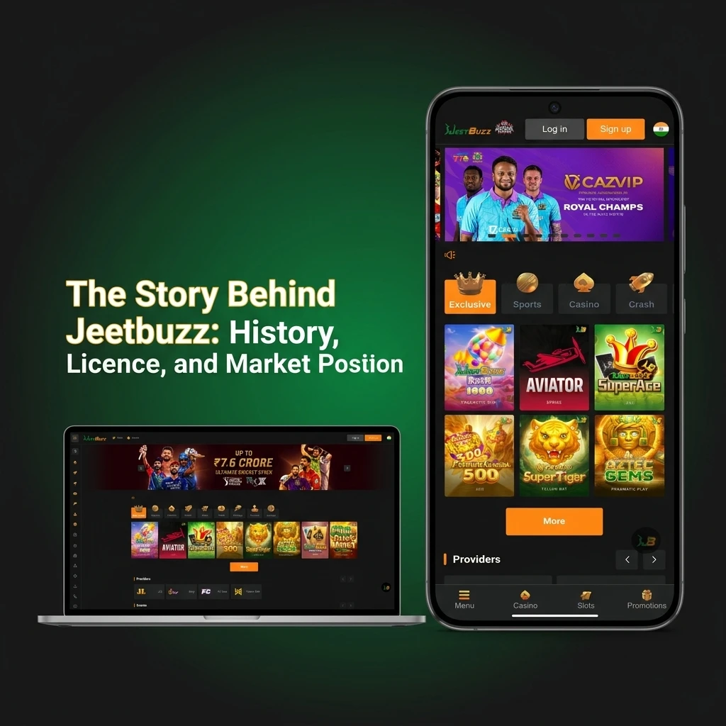 Jeetbuzz online gaming platform history, Curacao licence, and market position in India since 2022