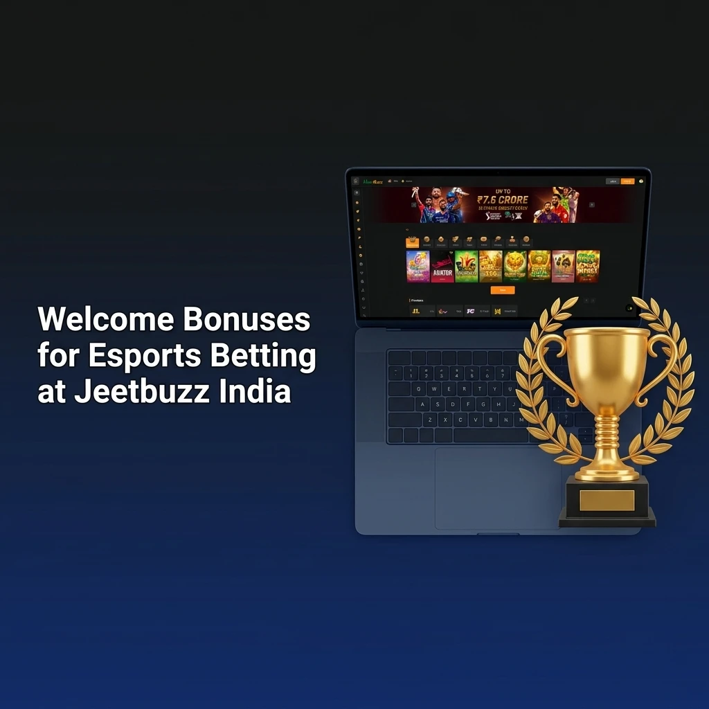 Jeetbuzz India welcome bonuses: 150% Sports Bonus up to INR 10,000 or 100% Casino Bonus for esports betting