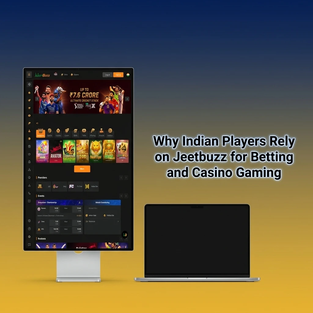 Indian players using Jeetbuzz platform for secure sports betting and casino gaming on mobile and desktop apps